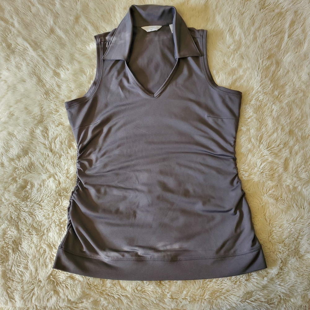Callaway Women's Gray Sleeveless Tank Top